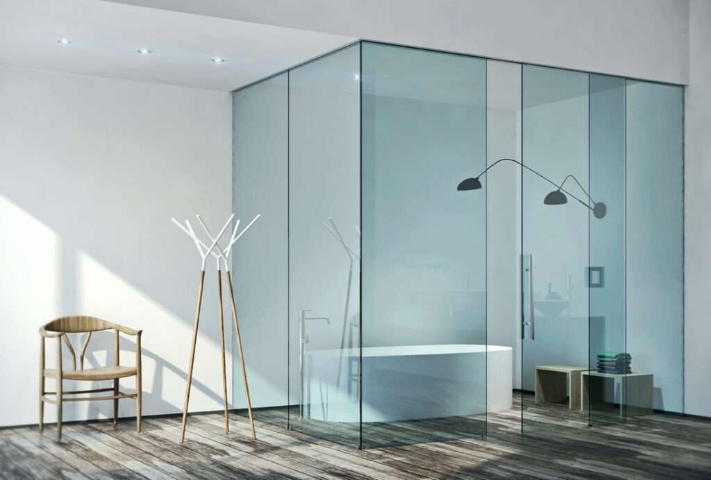 shower glass image