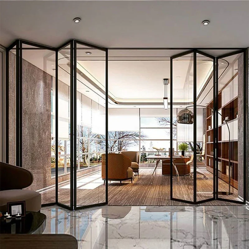 Modern aluminium sliding doors for homes and offices in Dubai.