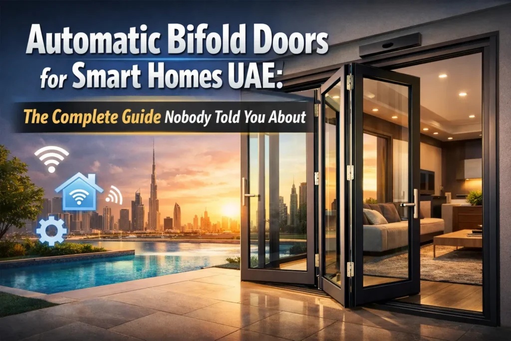 Automatic Bifold Doors for Smart Homes UAE The Complete Guide Nobody Told You About