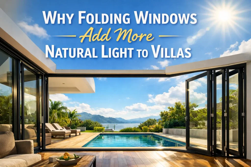 Why Folding Windows Add More Natural Light to Villas