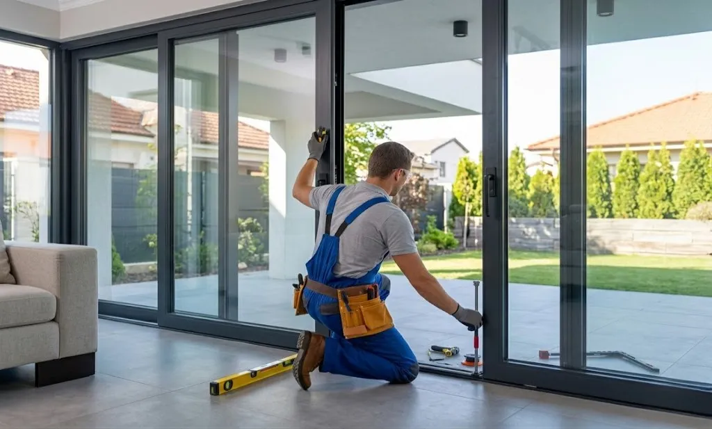 Glass door repair service Dubai